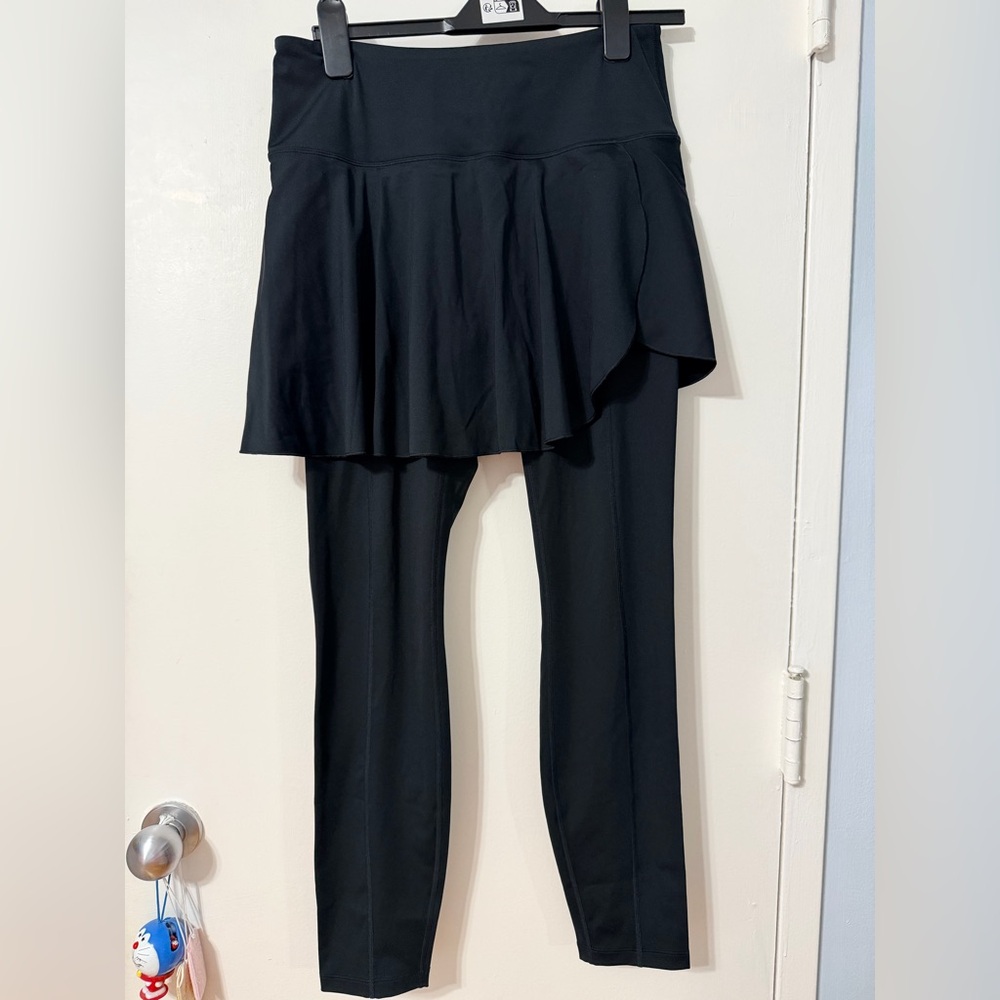 Wilson Black Skirted Leggings with Flared Skirt